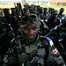 Uganda Peoples Defense Force Non-comissioned Officers Sit During a Graduation Ceremony Recognizing Their Completion of the UPDF Non-Commissioned Officers Academy in Jinja