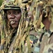 A Uganda Peoples Defense Force Soldier Stands in Formation During a Demonstration of Skills Learned During the UPDF Non-Commissioned Officers Academy in Jinja.