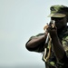 A Uganda Peoples Defense Force Soldier Demonstrates Skills Learned During the UPDF Non-Commissioned Officers Academy in Jinja.