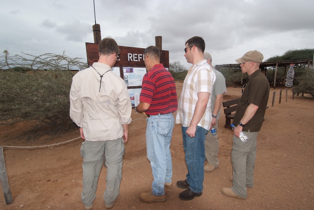 Cheetah refuge in Djibouti City