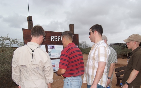 Cheetah refuge in Djibouti City