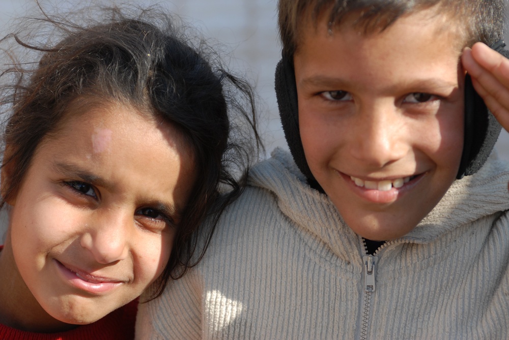 School opening in Ghazaliya, Iraq