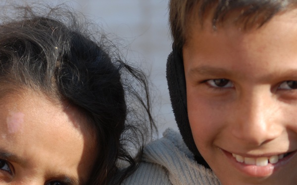 School opening in Ghazaliya, Iraq