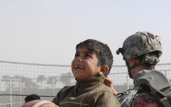 New Sports Center in Hamza, Iraq