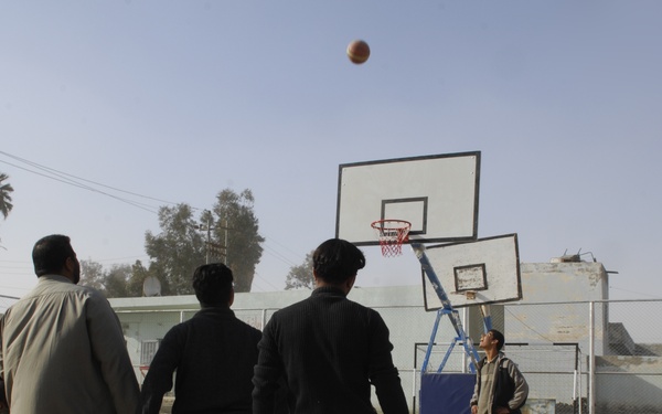 New sports center in Hamza, Iraq