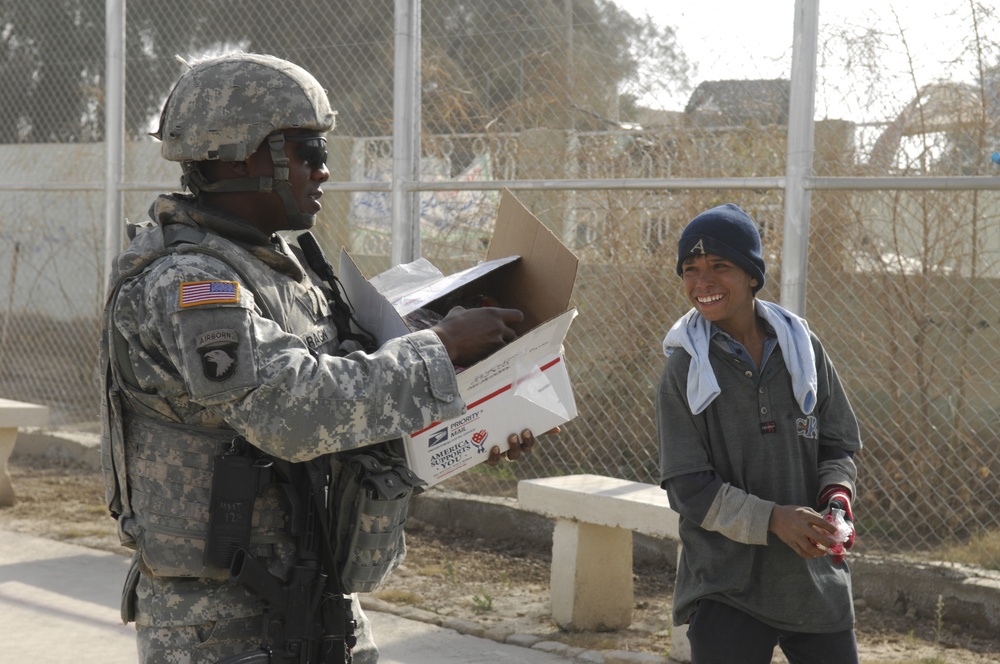 New sports center in Hamza, Iraq