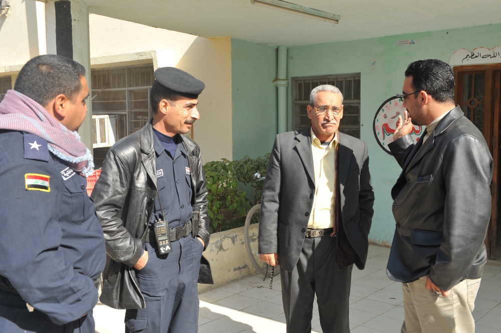 Voting places in Diyala, Iraq