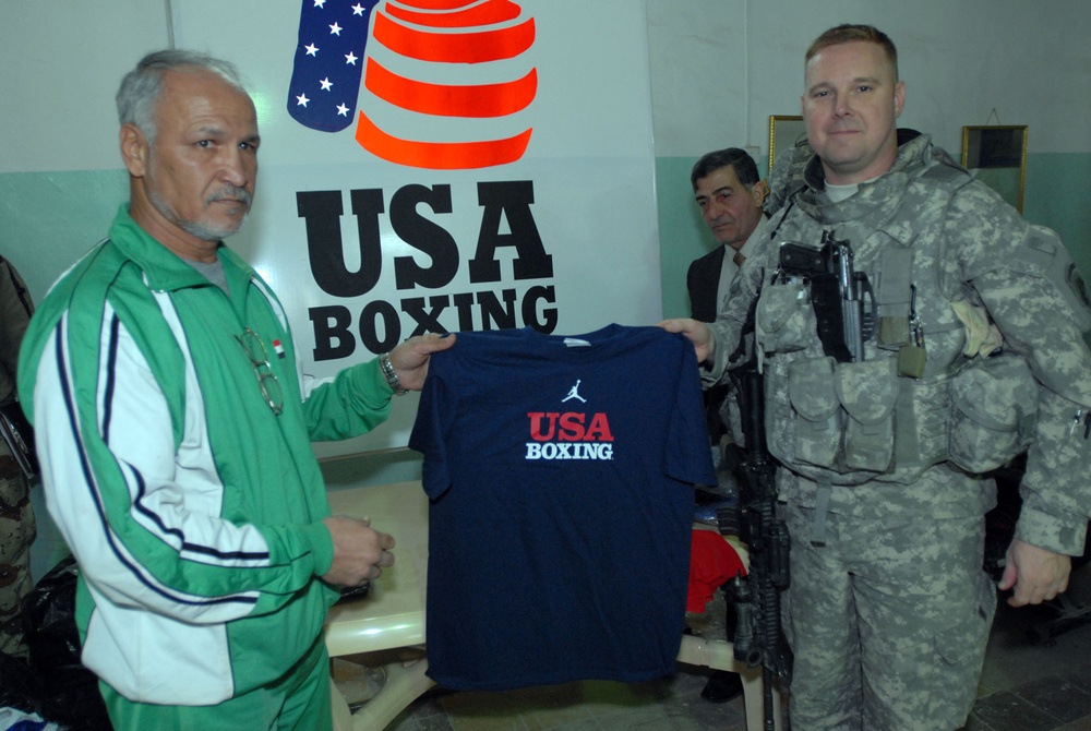 Adhamiyah Sports Complex reopens with gift from USA Boxing