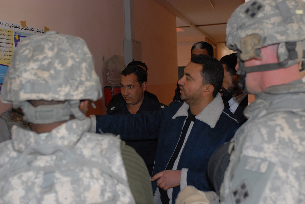 Schools in Iraq prepare for upcoming elections