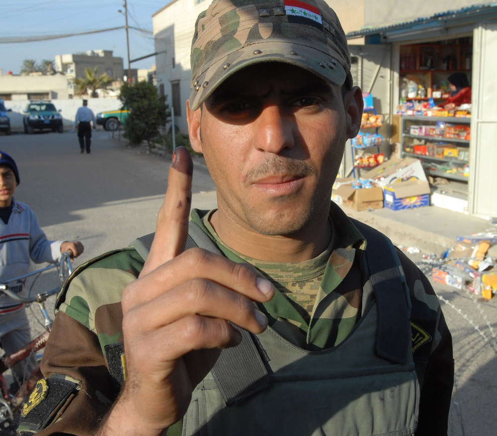 Election day in Iraq