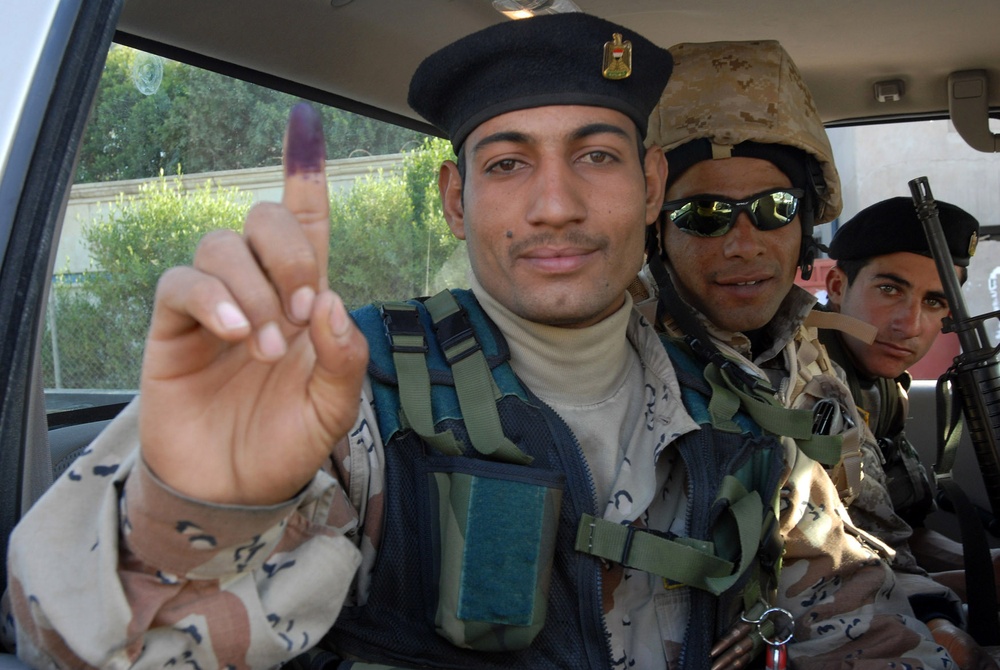 Election day in Iraq