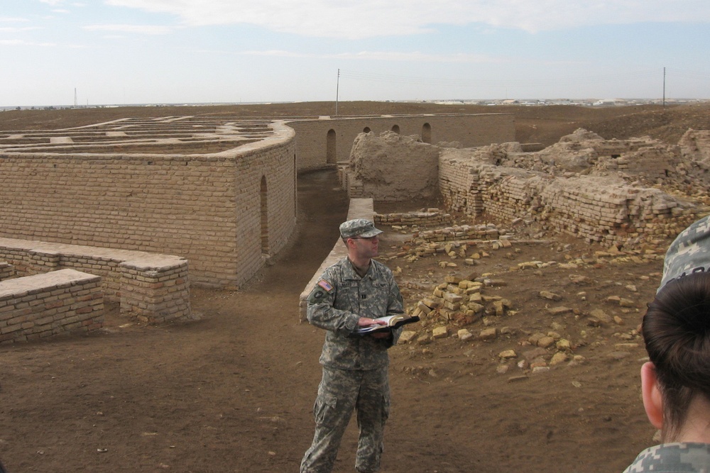 Army Chaplains Lead Archeology Tour in Land of Abraham