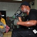 David Banner performs at Forward Operating Base Brassfield Mora