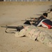 Marksmanship training at Forward Operating Base Echo