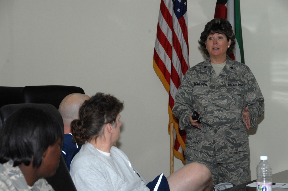 386th Sexual Assault Response Coordinator to Airmen: Don't Step Aside, Step Up! Bystander Intervention Key to Preventing Sexual Assaults
