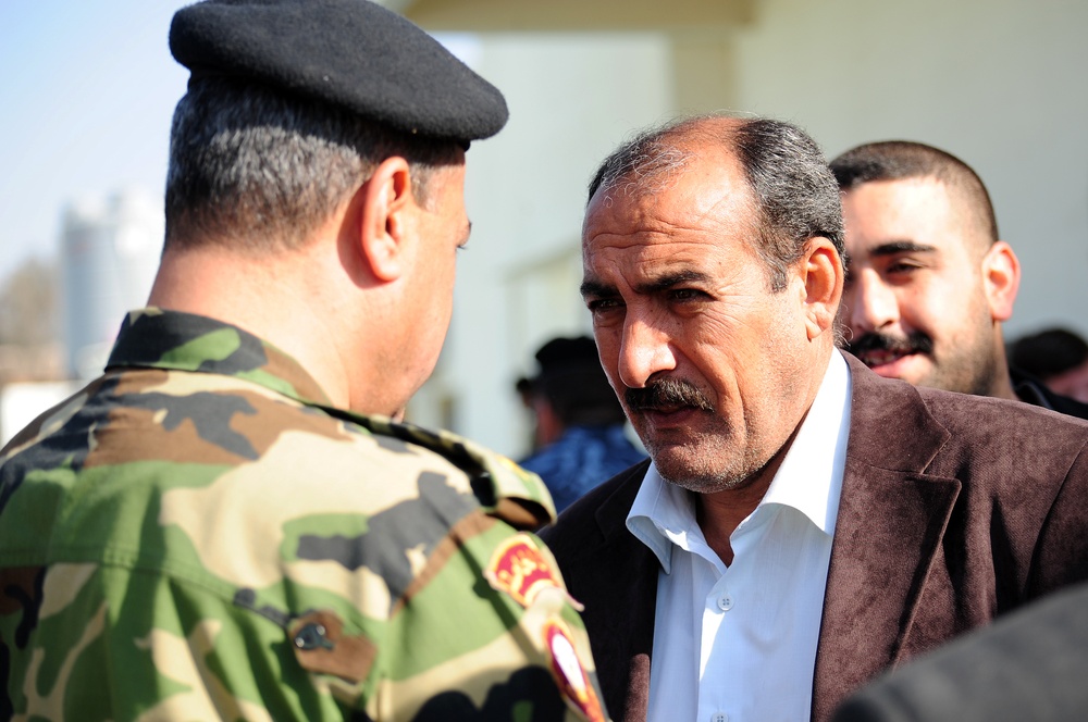 Turnover of Samarra Joint Coordination Center