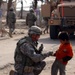 Multi-National Division - Baghdad Soldiers secure with smiles