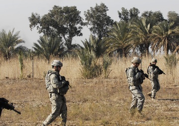 'Comanche' Troop works to keep weapons out of the enemy's hands