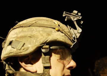 'Comanche' Soldiers search for weapons in support of upcoming elections