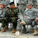 Iraqi security forces, Multi-National Division-Baghdad leaders conduct election rehearsal at Combat Outpost Meade