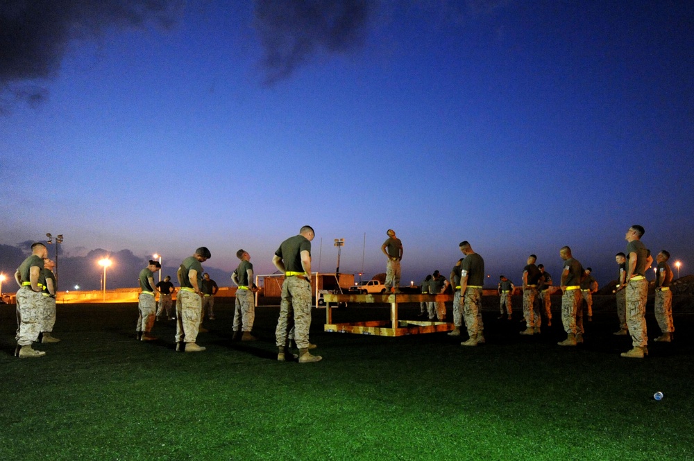 Corporals Course at Camp Lemonier