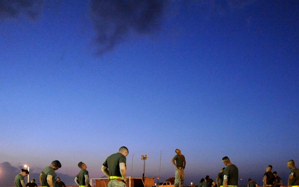 Corporals Course at Camp Lemonier