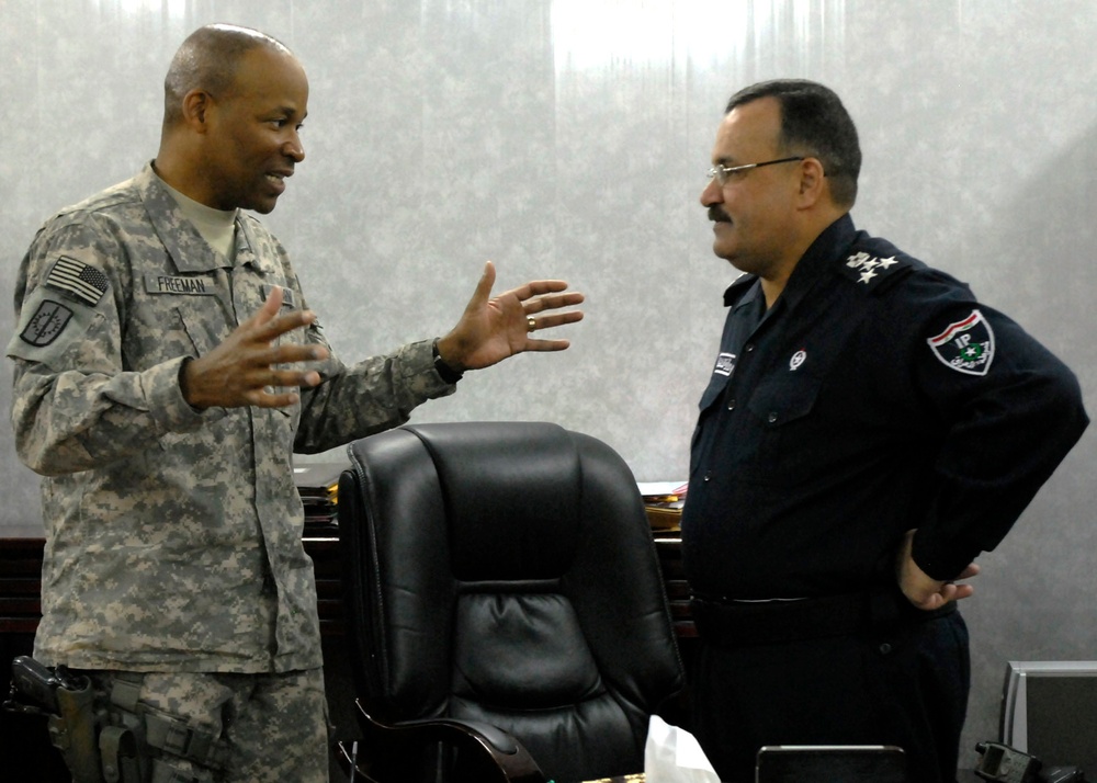 Iraqi Police, Military Police discuss assessment of special elections