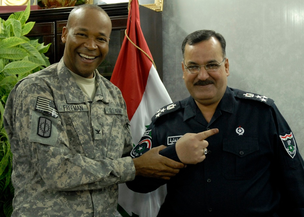 Iraqi Police, Military Police discuss assessment of special elections