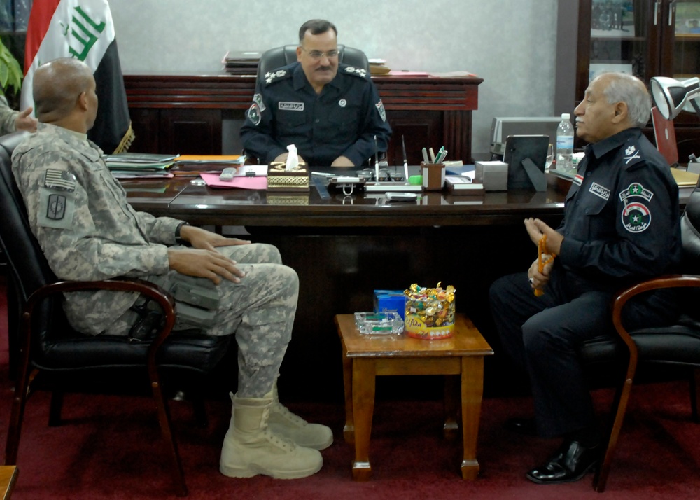 Iraqi Police, Military Police Discuss Assessment of Special Elections