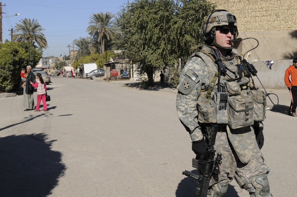 Patrol in Baghdad