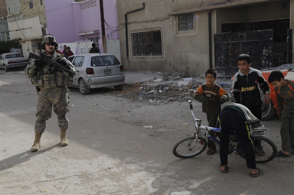 Patrol in Baghdad