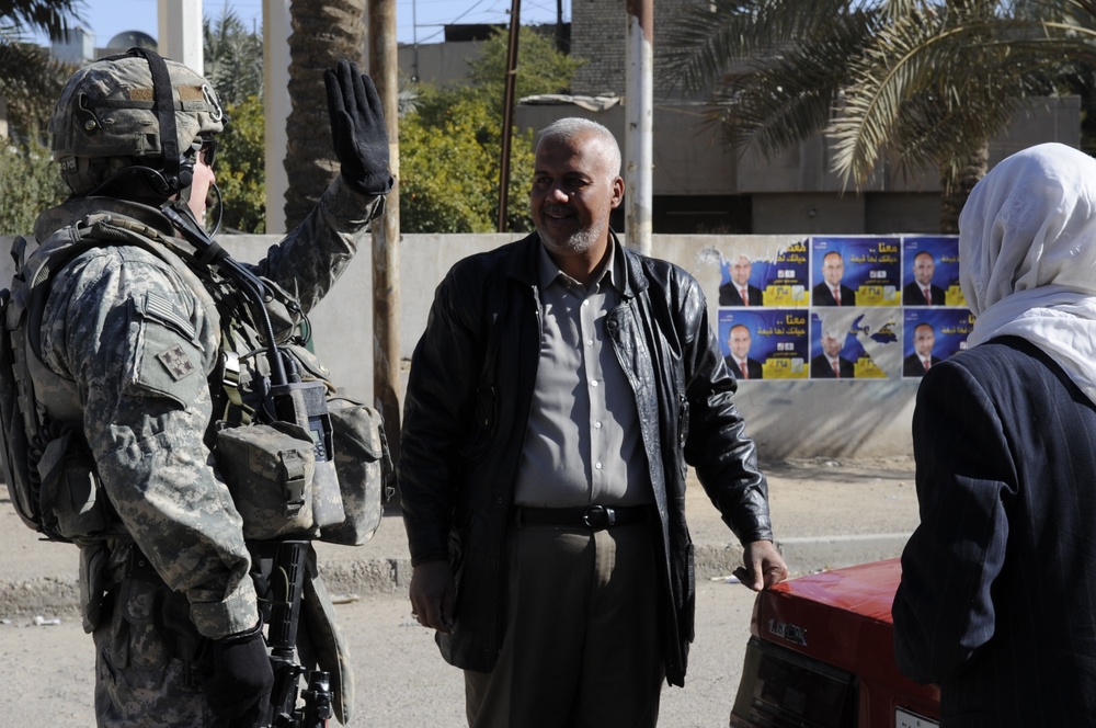 Patrol in Baghdad