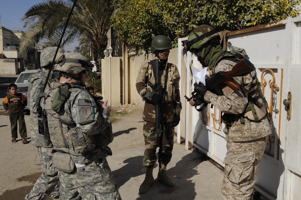 Patrol in Baghdad