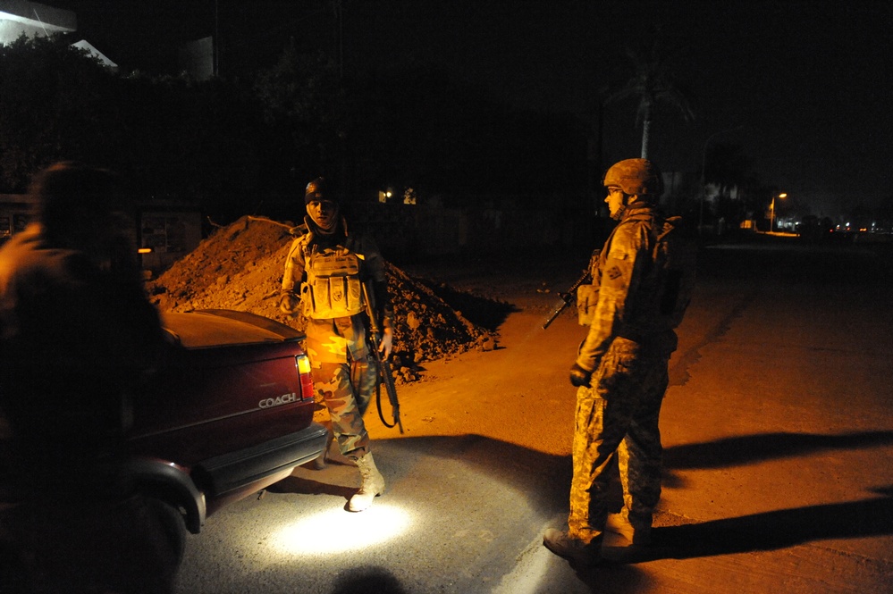 Patrol in Baghdad