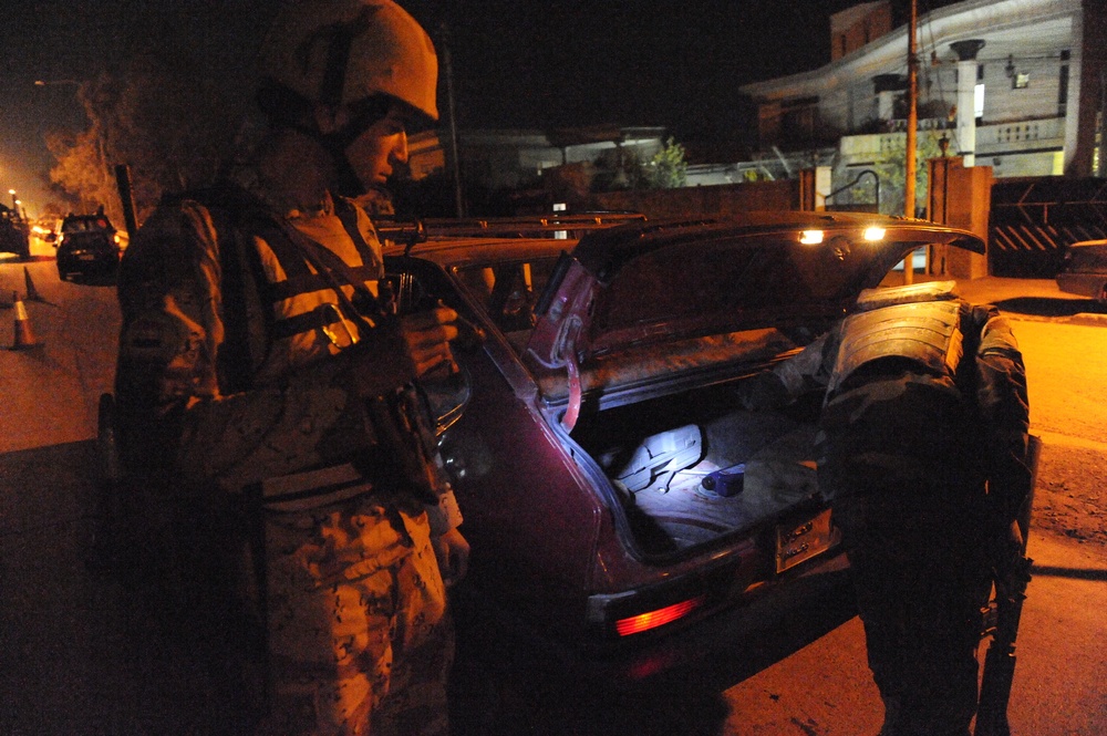 Patrol in Baghdad