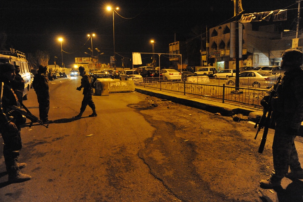 Patrol in Baghdad