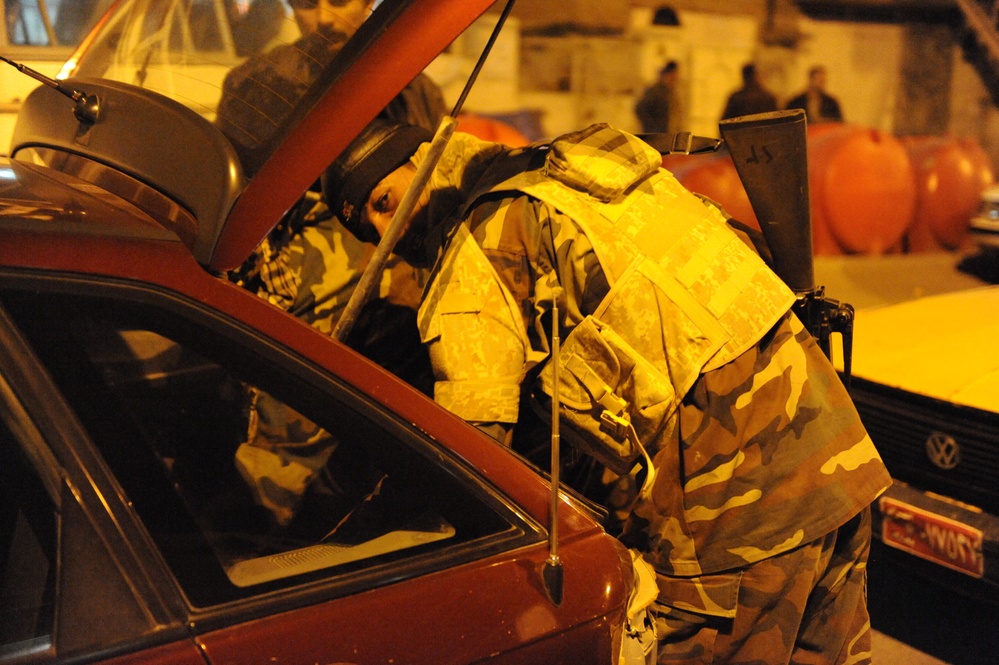 Patrol in Baghdad