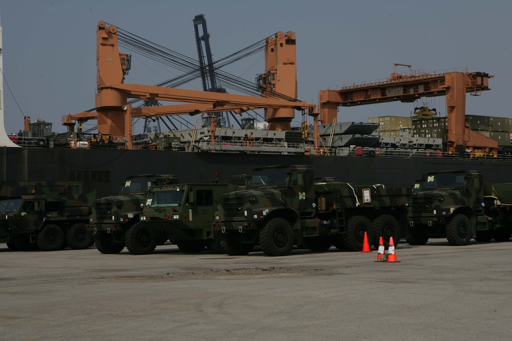 Combat Logistics Regiment 3 Leads the Way in Maritime Prepositioning Force Operations