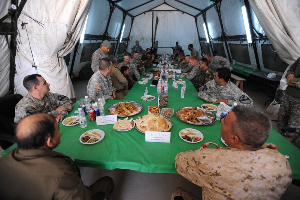 DVIDS - Images - Iraqi Police Meeting at Forward Operating Base Hunter ...