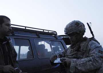 Iraqi security forces secure Iraq's provincial elections in Rashid District