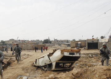 Iraqi Security Forces Secure Iraq's Provincial Elections in Rashid District