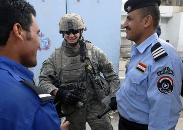 'Comanche' Troop Soldiers buckle down day before the elections