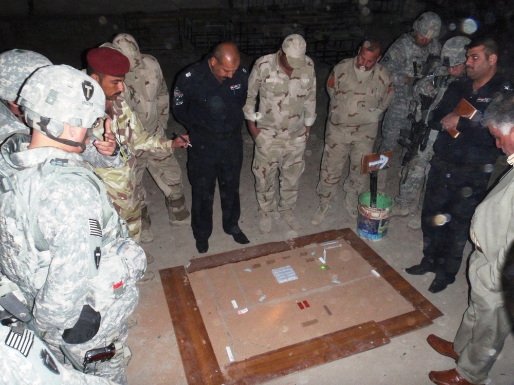 Iraqi citizens take to polls in Airport Village