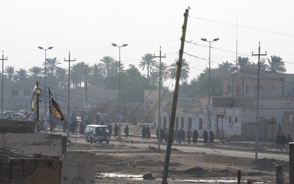 Elections in al Musharrah in Maysan province