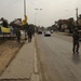 Pre-election patrol in Baghdad