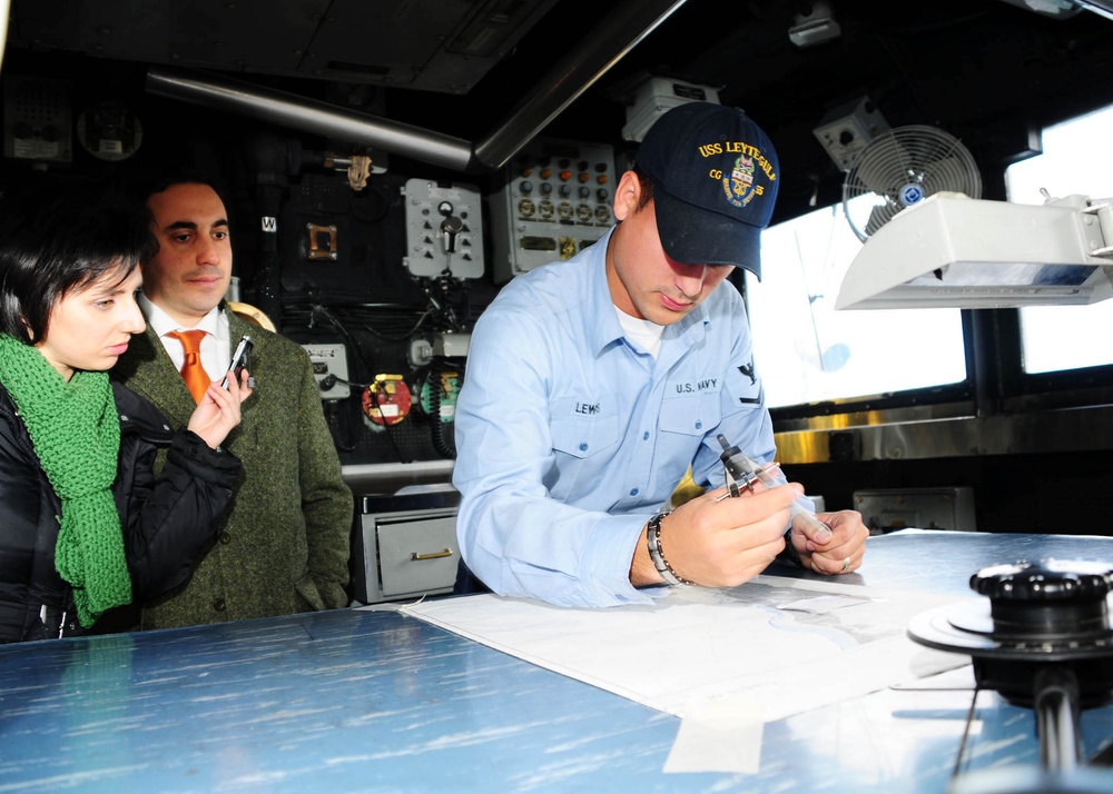 Operations of USS Leyte Gulf