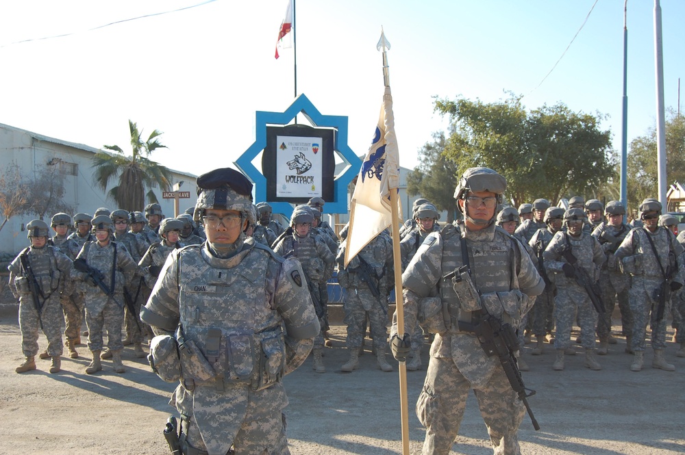 419th Combat Sustainment Support Battalion dons new combat patch