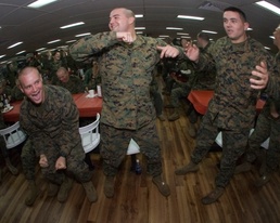 31st Marine Expeditionary Unit Enjoys Super Bowl XLIII