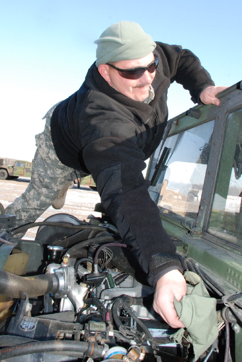 Hoosier Guard sends Humvees to help