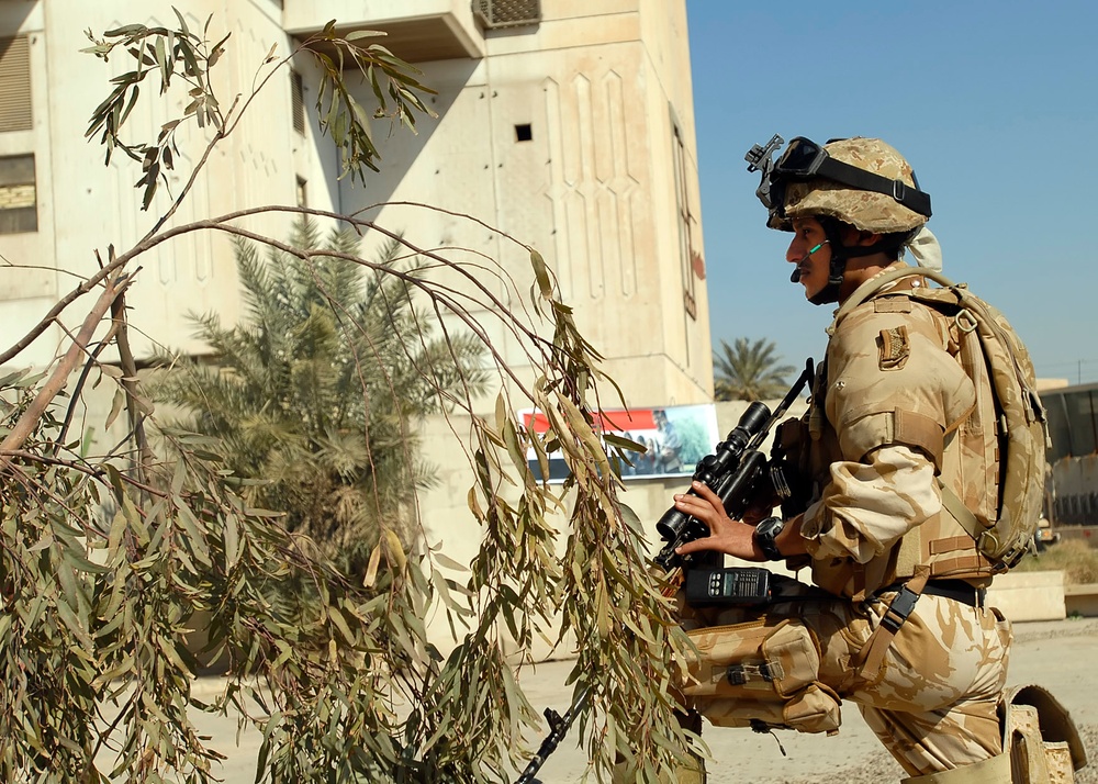 Blackjack Soldiers hand Joint Security Station to Iraqi Ministry of Trade